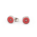 Cufflinks Button Orange