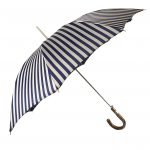 Il Marchesato Folding Umbrella (Blue and Grey)