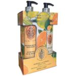 La Florentina Boboli Citrus Bath Foam & Body Lotion Set